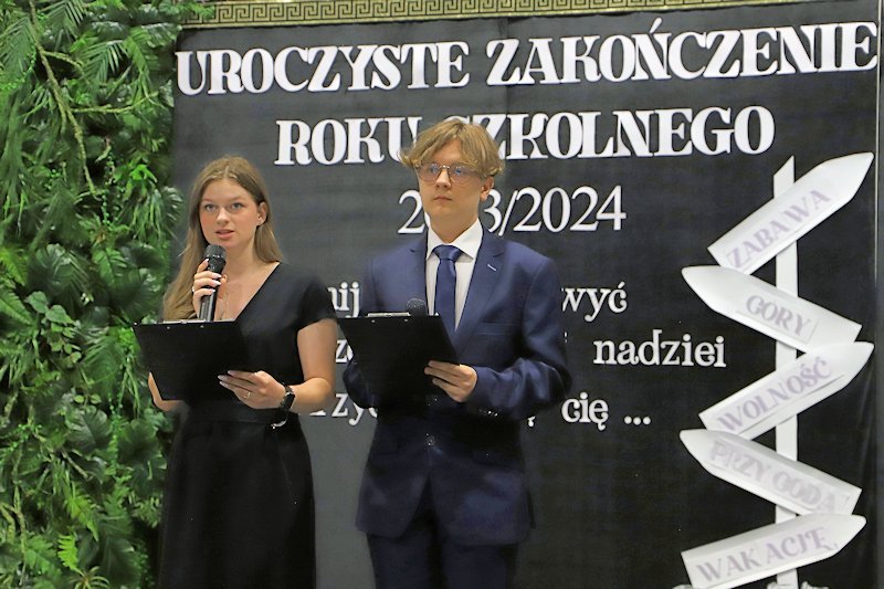 Uroczyste zakończenie roku szkolnego 2023/2024